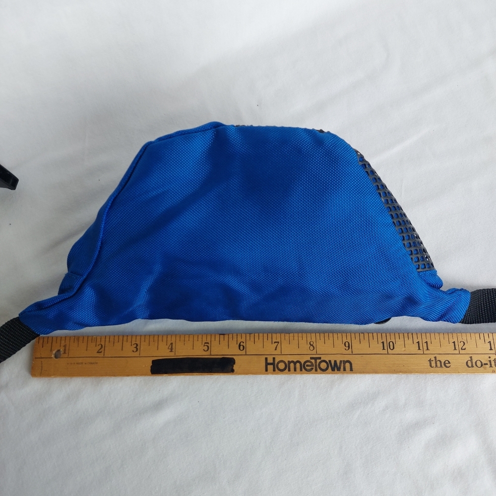 L.A. Gear Unisex Waist Fanny Pack Crossbody Bag Cobalt Royal Blue Adjustable - Picture 13 of 16